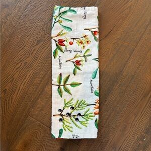 Floral Botanical Print Dish Towel